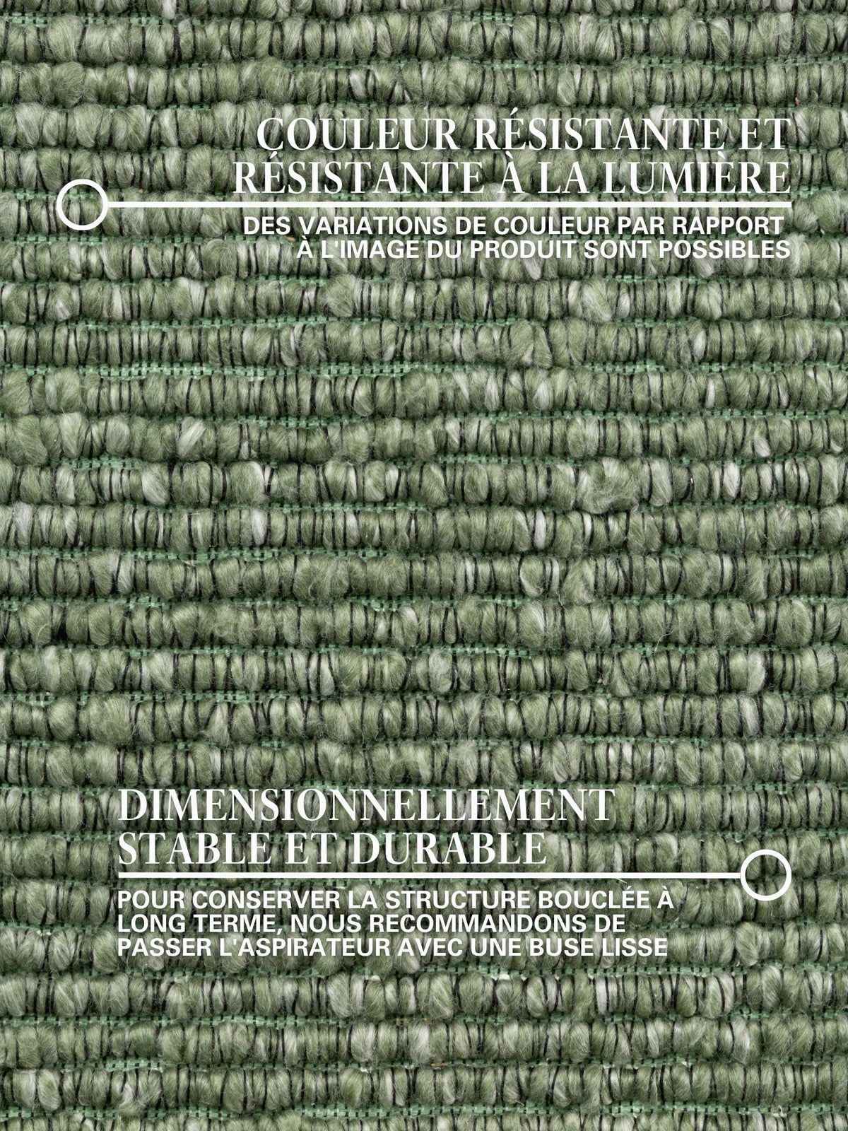 Tapis bouclé Yumi Vert - Villeroy &amp; Boch
