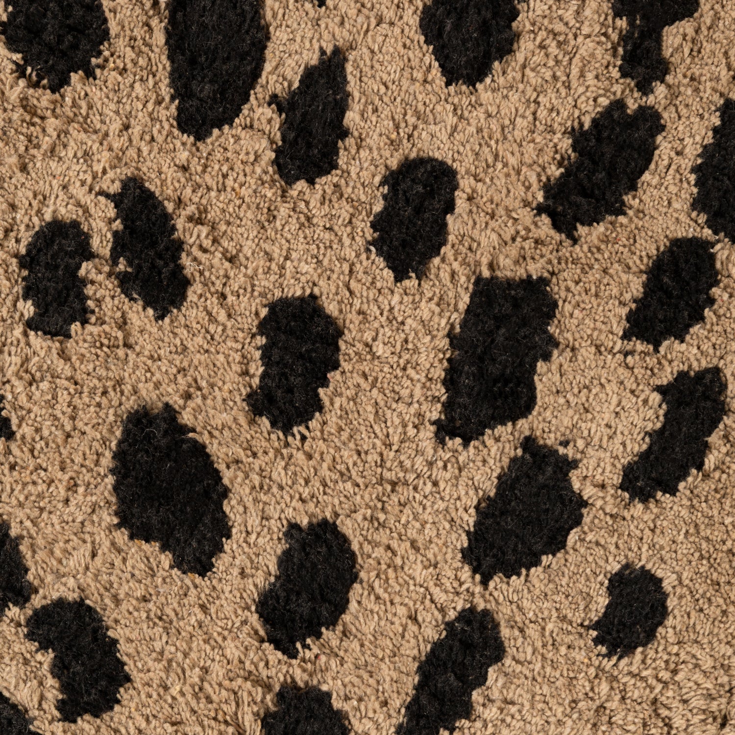 Tapis Enfant Tête Ours Beige 93x120cm