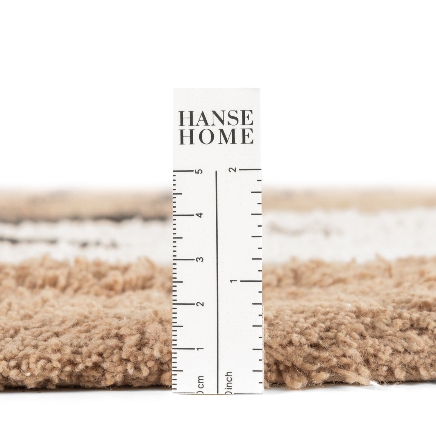 Tapis Enfant Tête Ours Beige 93x120cm