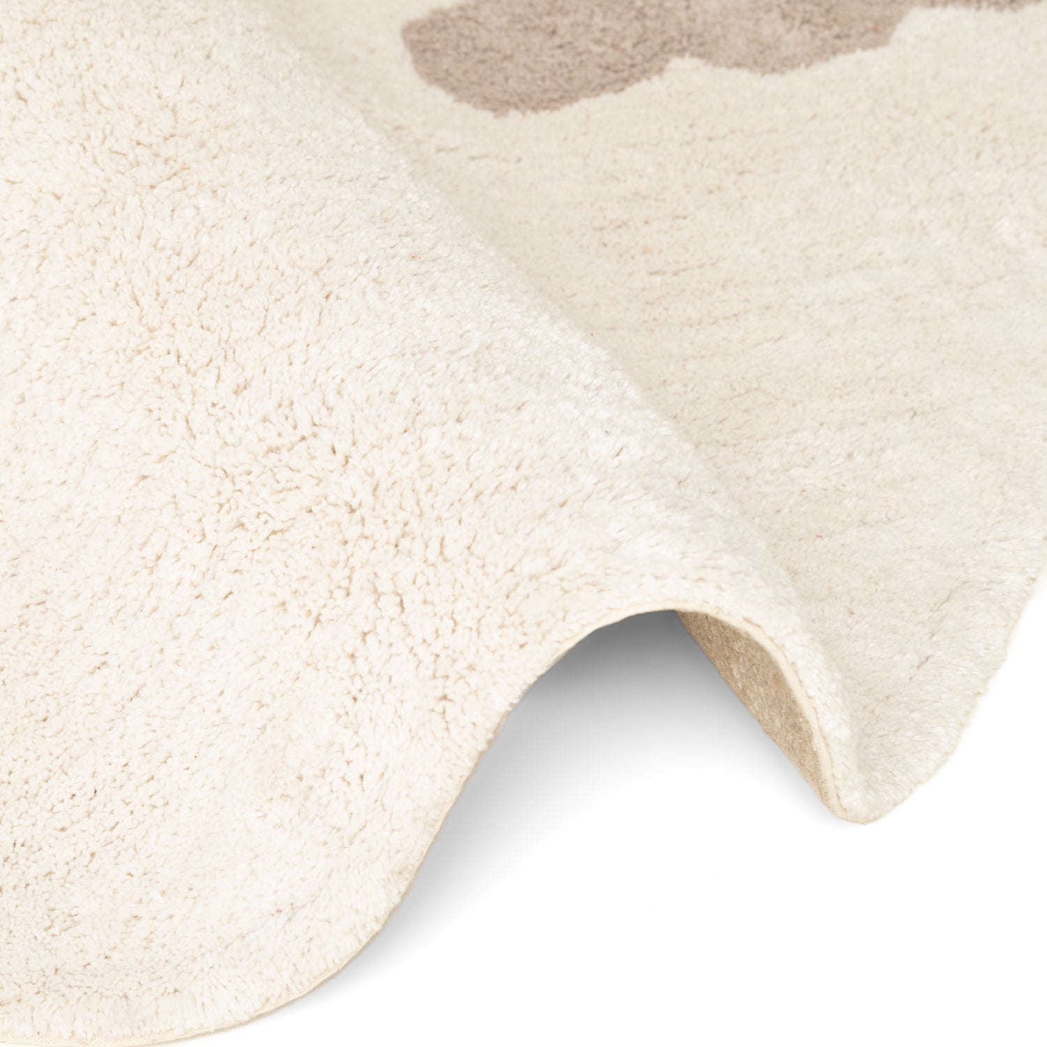 Tapis Enfant Forme Nuages Willy Multicolore 140x200cm