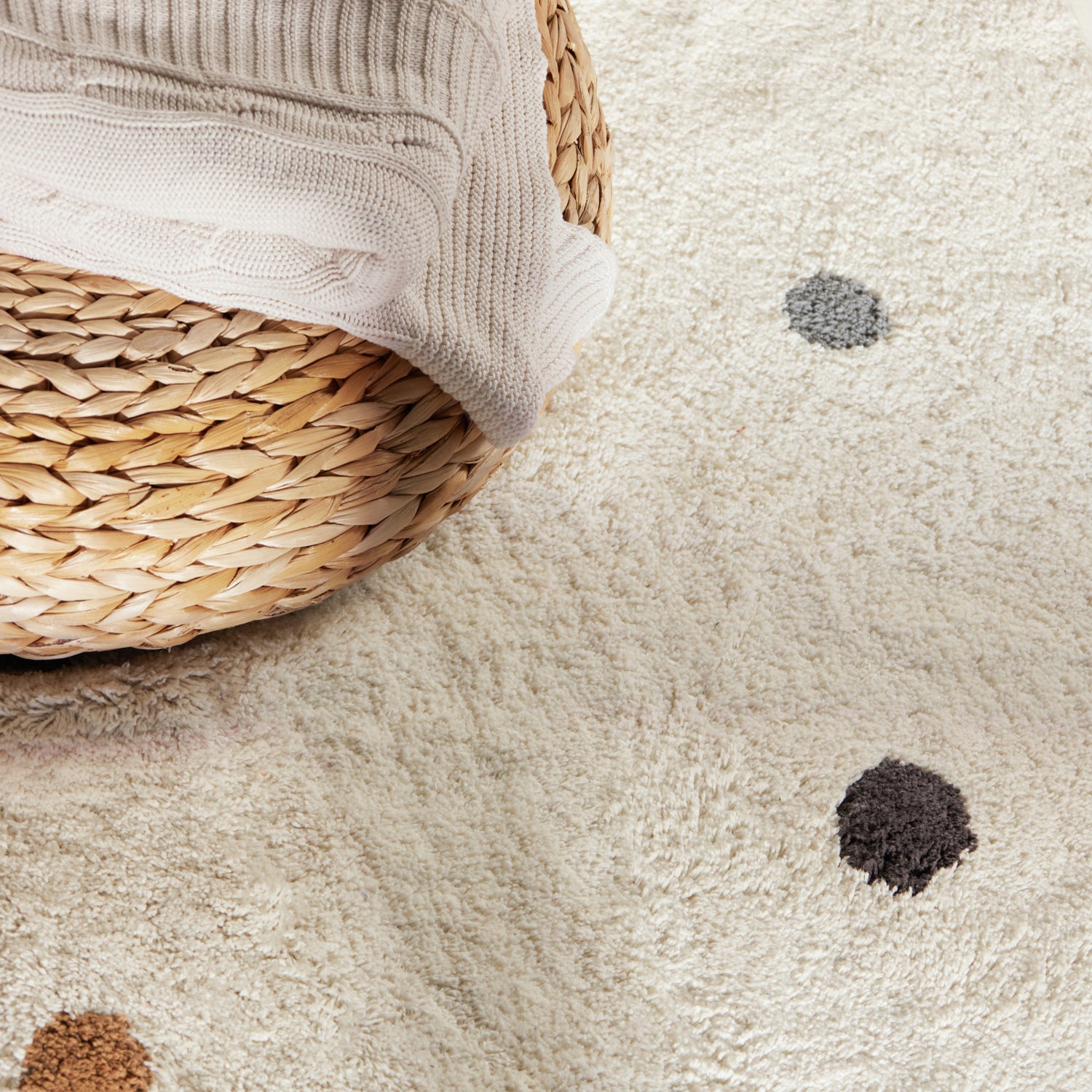 Tapis Enfant Pippo Terrazo Crème 140x200cm