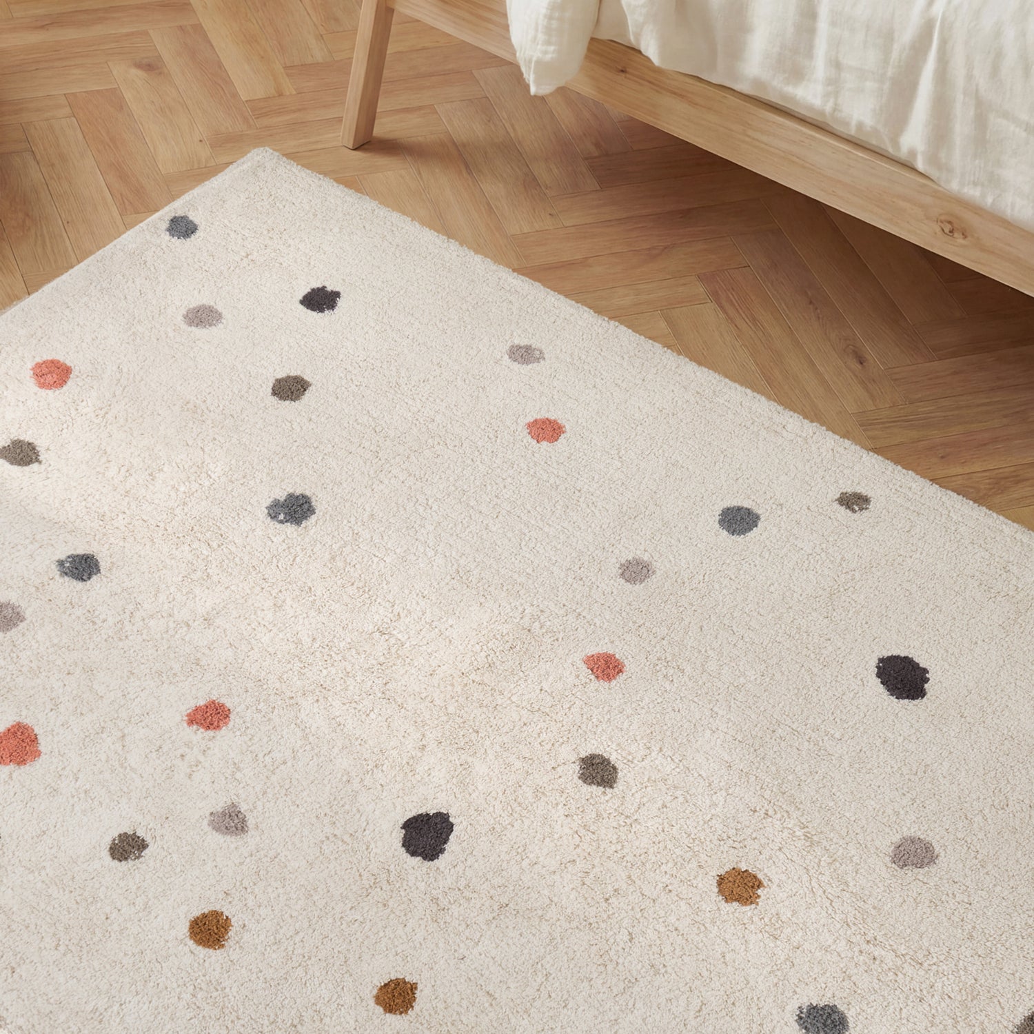 Tapis Enfant Pippo Terrazo Crème 140x200cm