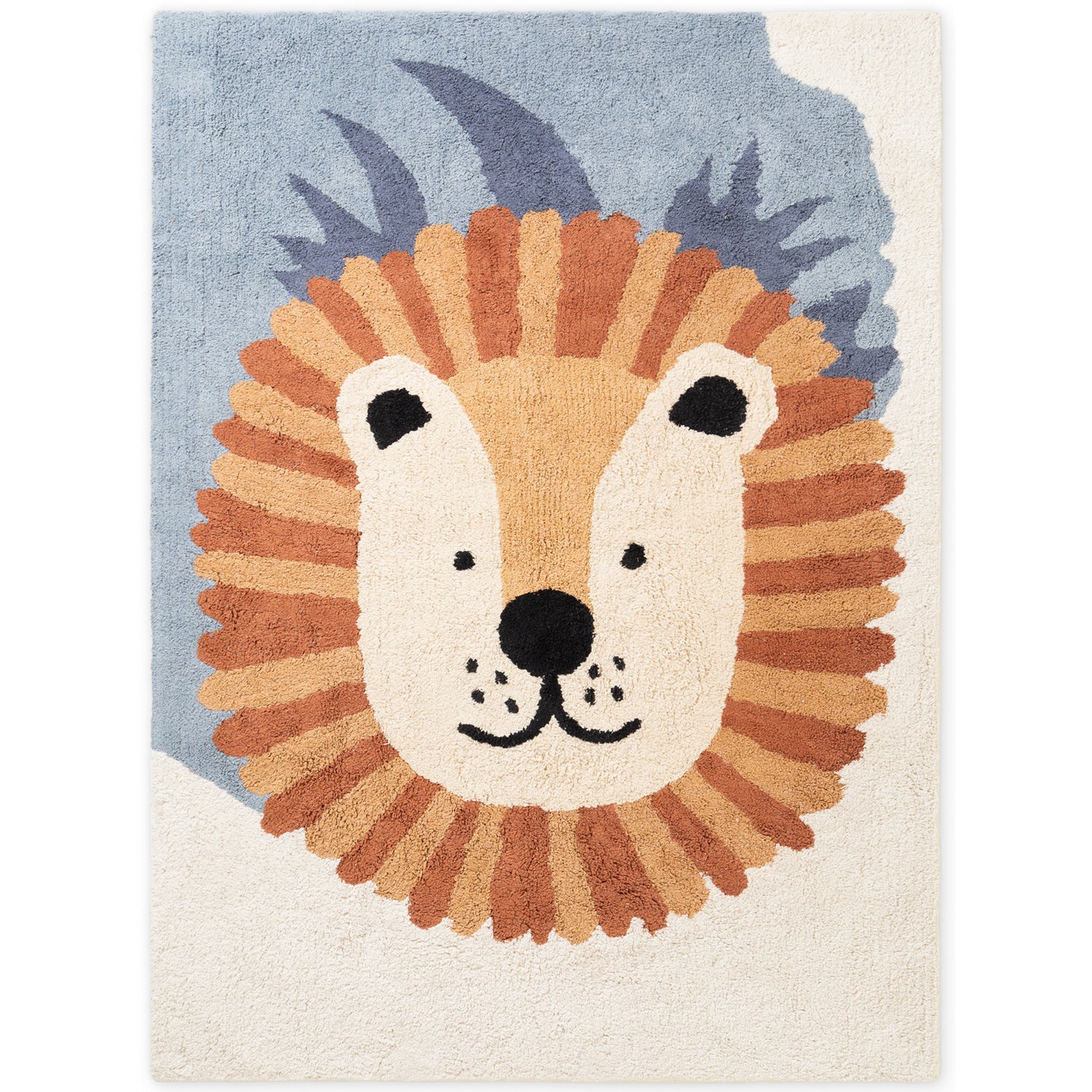 Tapis Enfant Lion Samba Multicolore 140x200cm