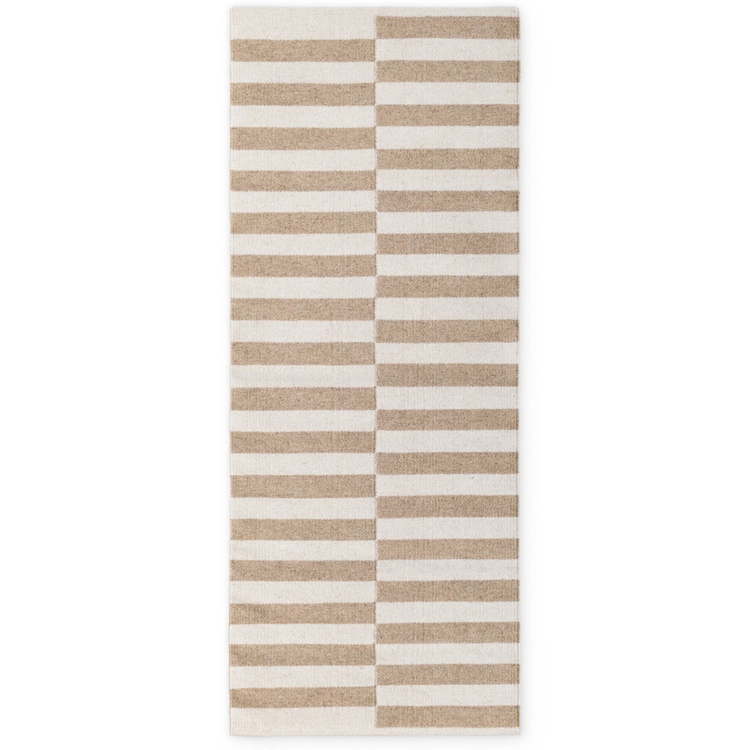Tapis Laine fait main Beige et Crème S