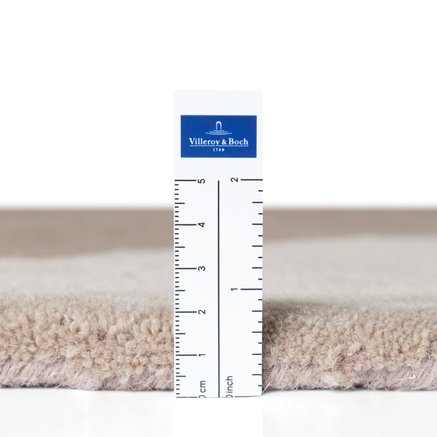Tapis Rond en laine Muse Crème Marron – Villeroy &amp; Boch