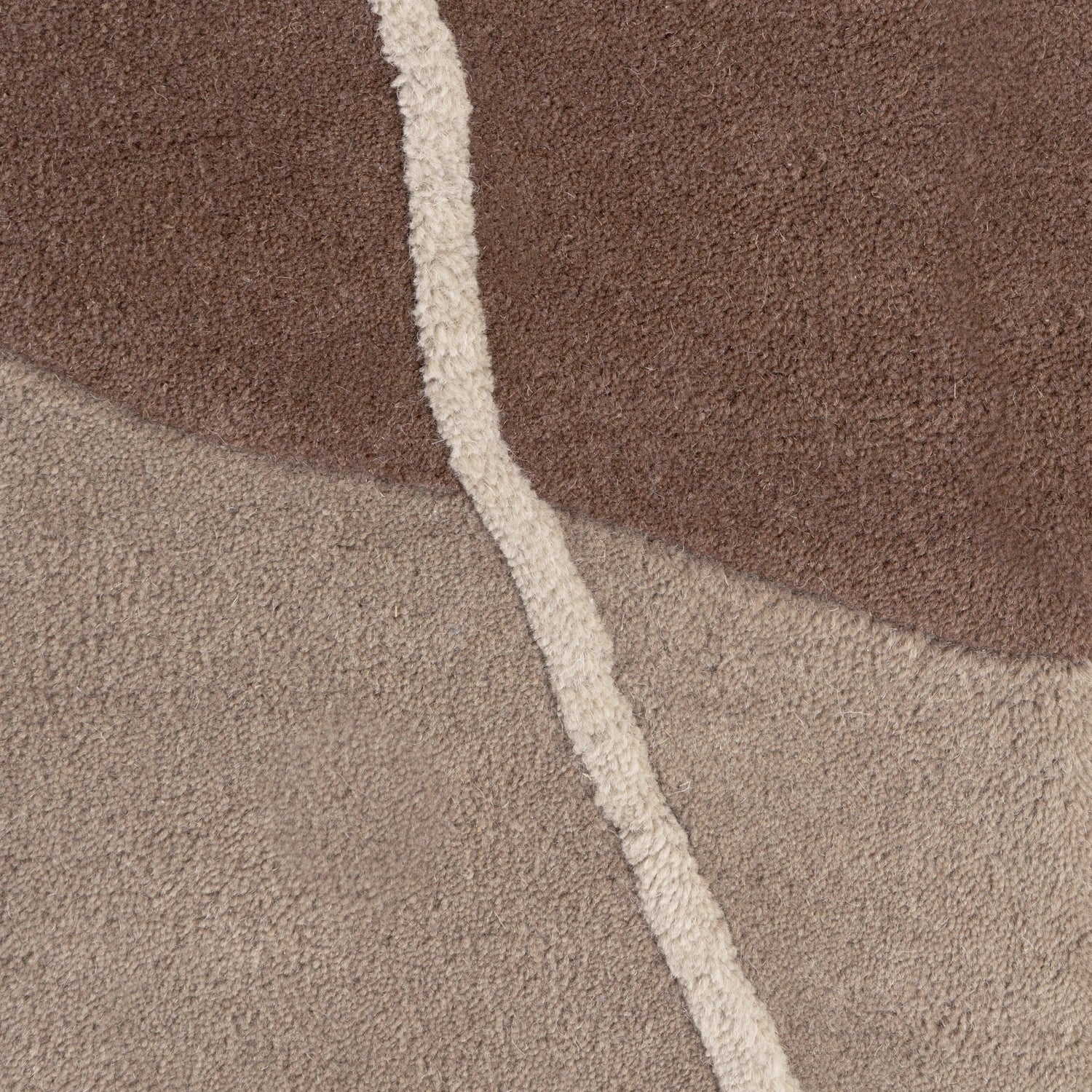 Tapis en laine Muse Crème Marron – Villeroy &amp; Boch