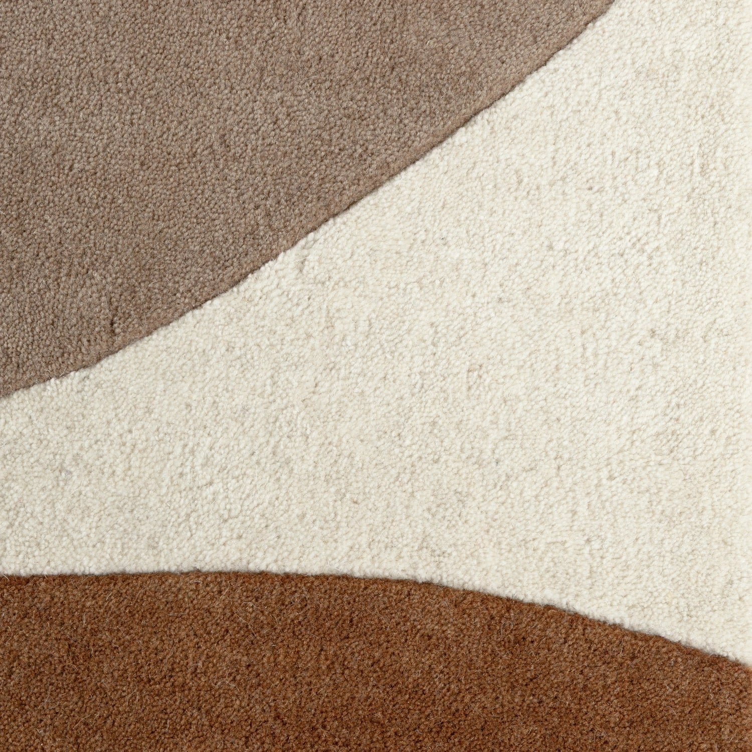 Tapis en laine Ruvia Crème Marron – Villeroy &amp; Boch