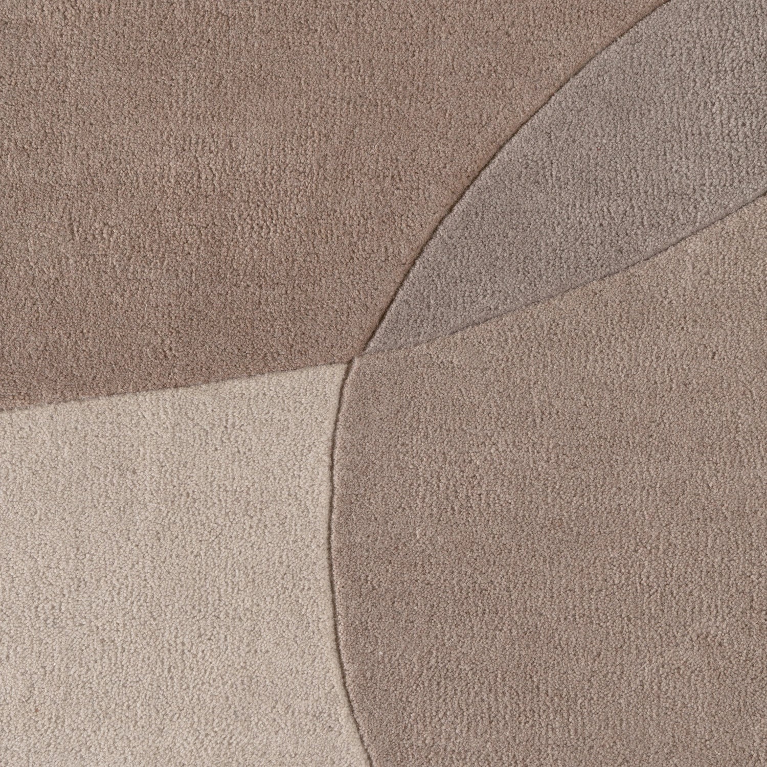 Tapis Rond en laine Ovia Crème Beige – Villeroy &amp; Boch