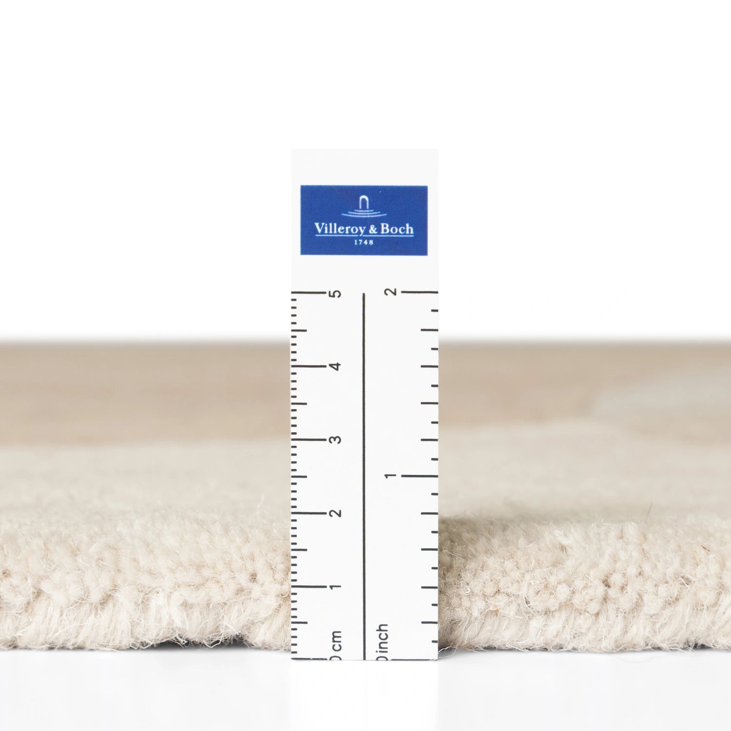 Tapis Rond en laine Ovia Crème Beige – Villeroy &amp; Boch