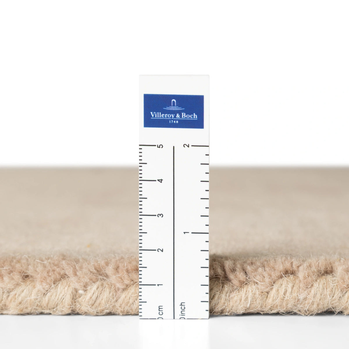 Tapis en laine Vendôme Crème et Marron – Villeroy &amp; Boch