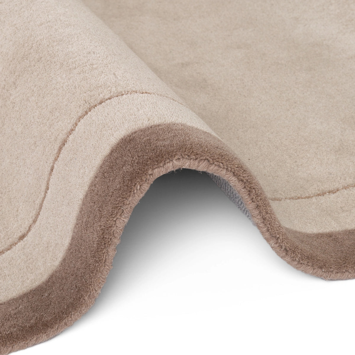Tapis en laine Palazzo Crème et Marron – Villeroy &amp; Boch