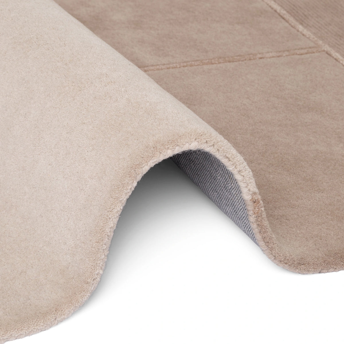 Tapis en laine Belvédère Crème et Marron – Villeroy &amp; Boch