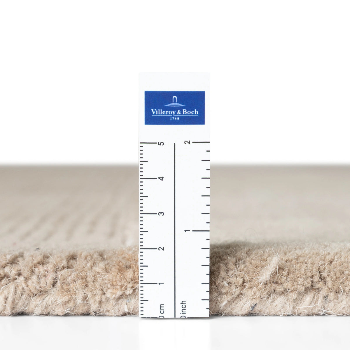Tapis en laine Belvédère Crème et Marron – Villeroy &amp; Boch