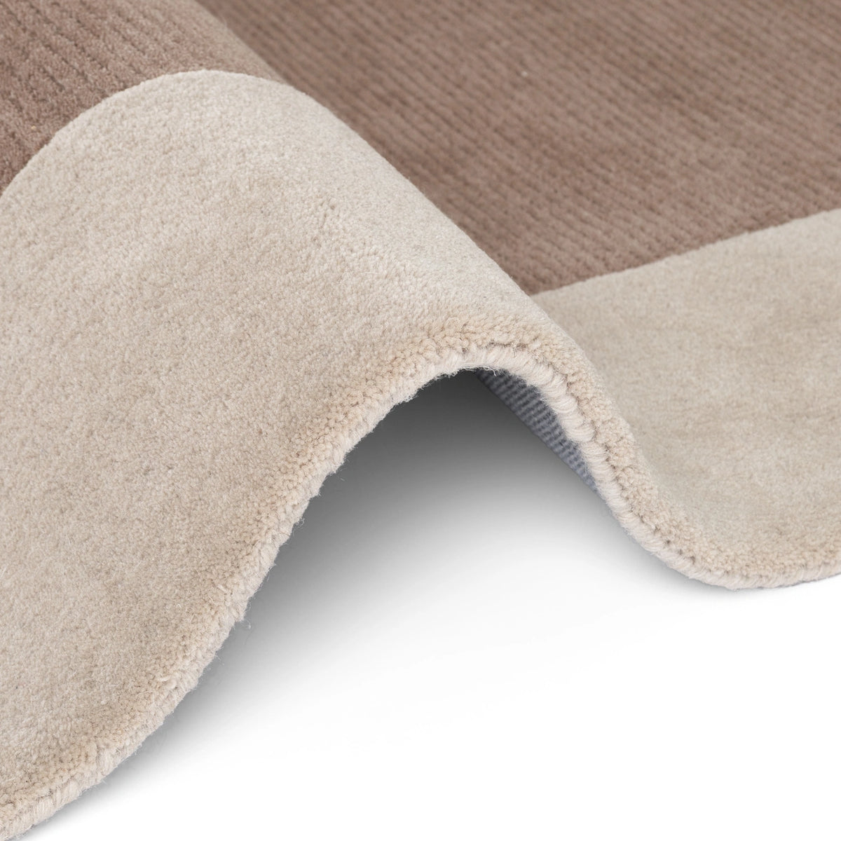 Tapis en laine Montreux Crème et Marron – Villeroy &amp; Boch
