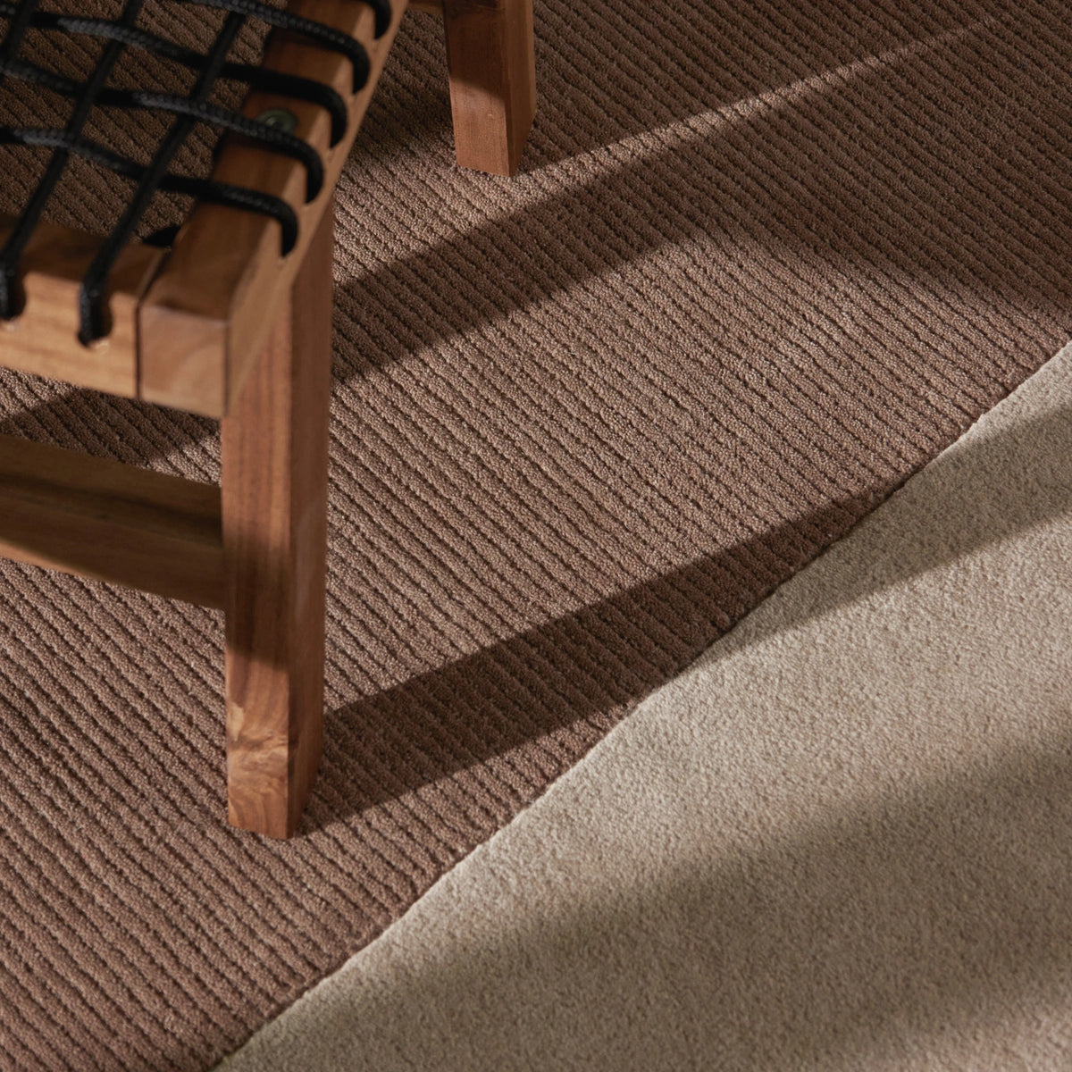 Tapis en laine Montreux Crème et Marron – Villeroy &amp; Boch