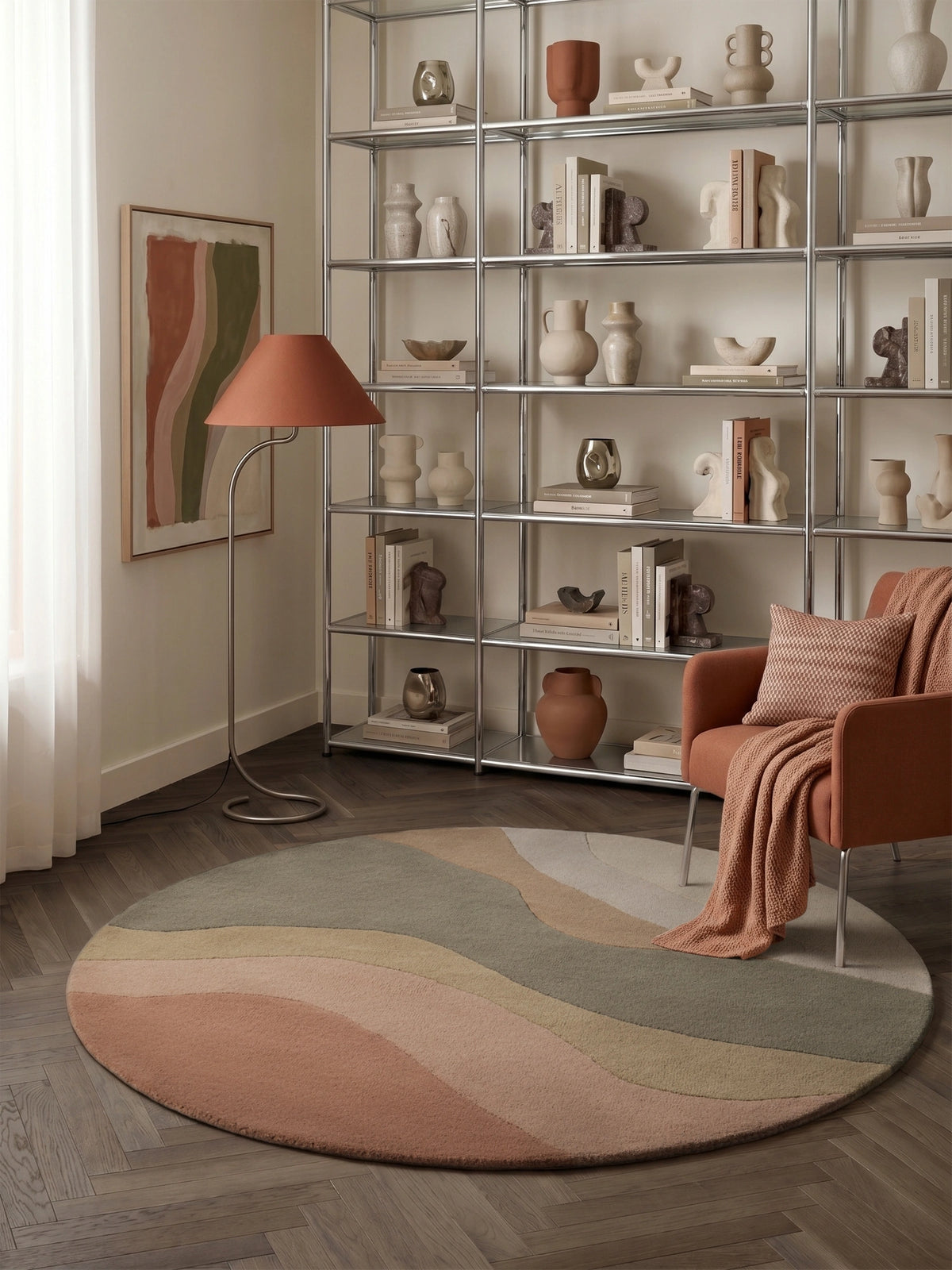 Tapis rond en Laine Fait Main Cappadoce - Ted Baker