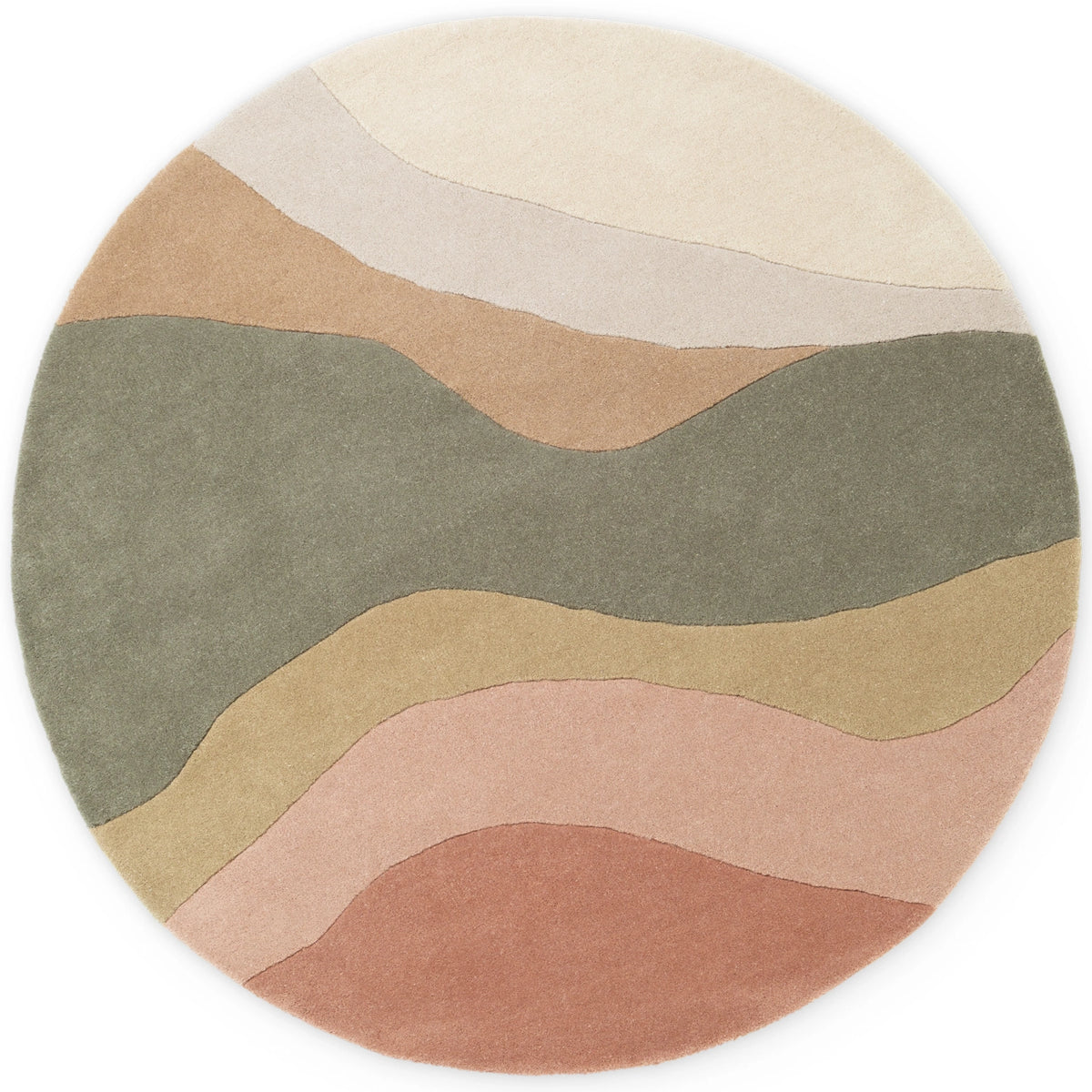 Tapis rond en Laine Fait Main Cappadoce - Ted Baker