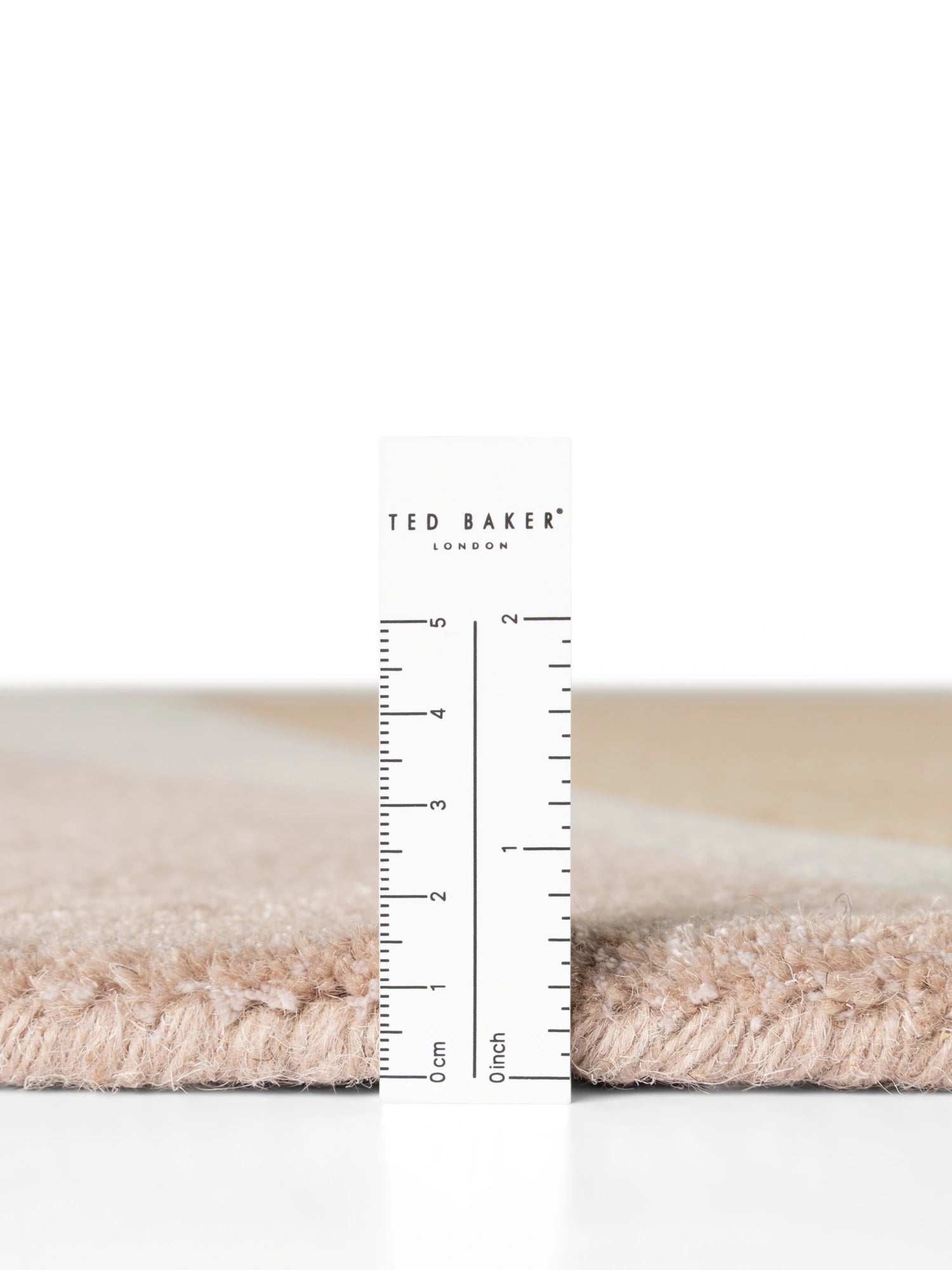 Tapis Rond en Laine Beige Multicolore Siena