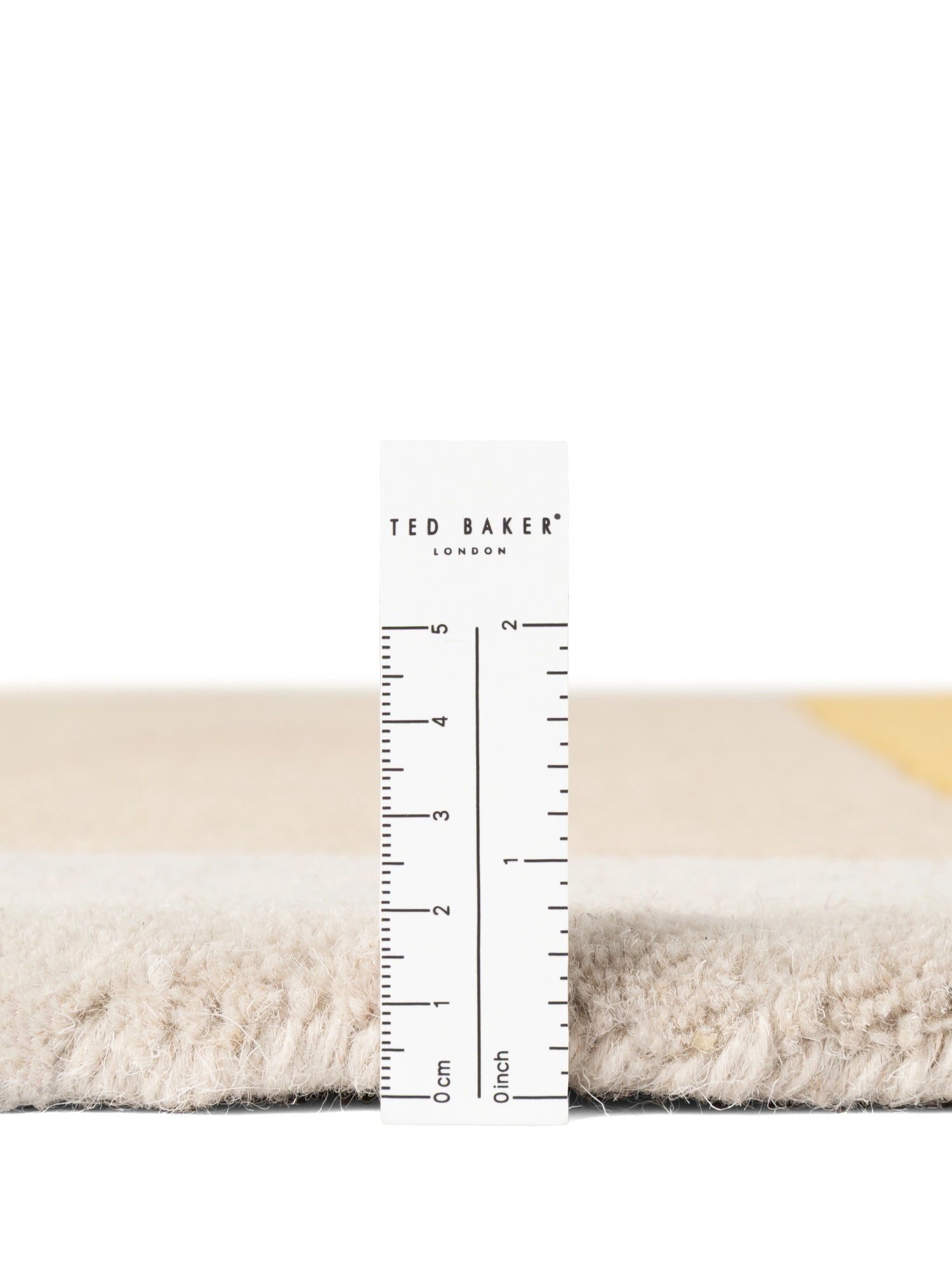 Tapis Rond en Laine Beige Multicolore Bellagio