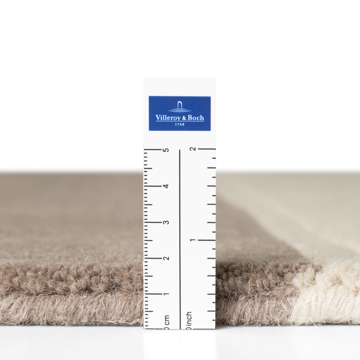 Tapis en laine Trianon Crème et Marron – Villeroy &amp; Boch