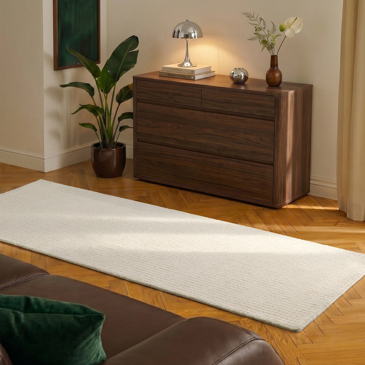 Tapis en Laine Adèle Crème