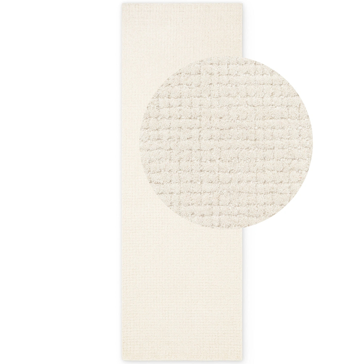 Tapis en Laine Adèle Crème