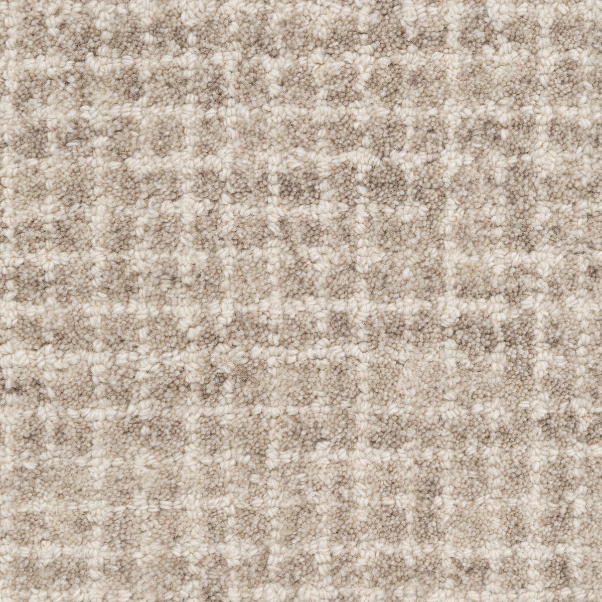 Tapis en Laine Adèle Crème &amp; Gris