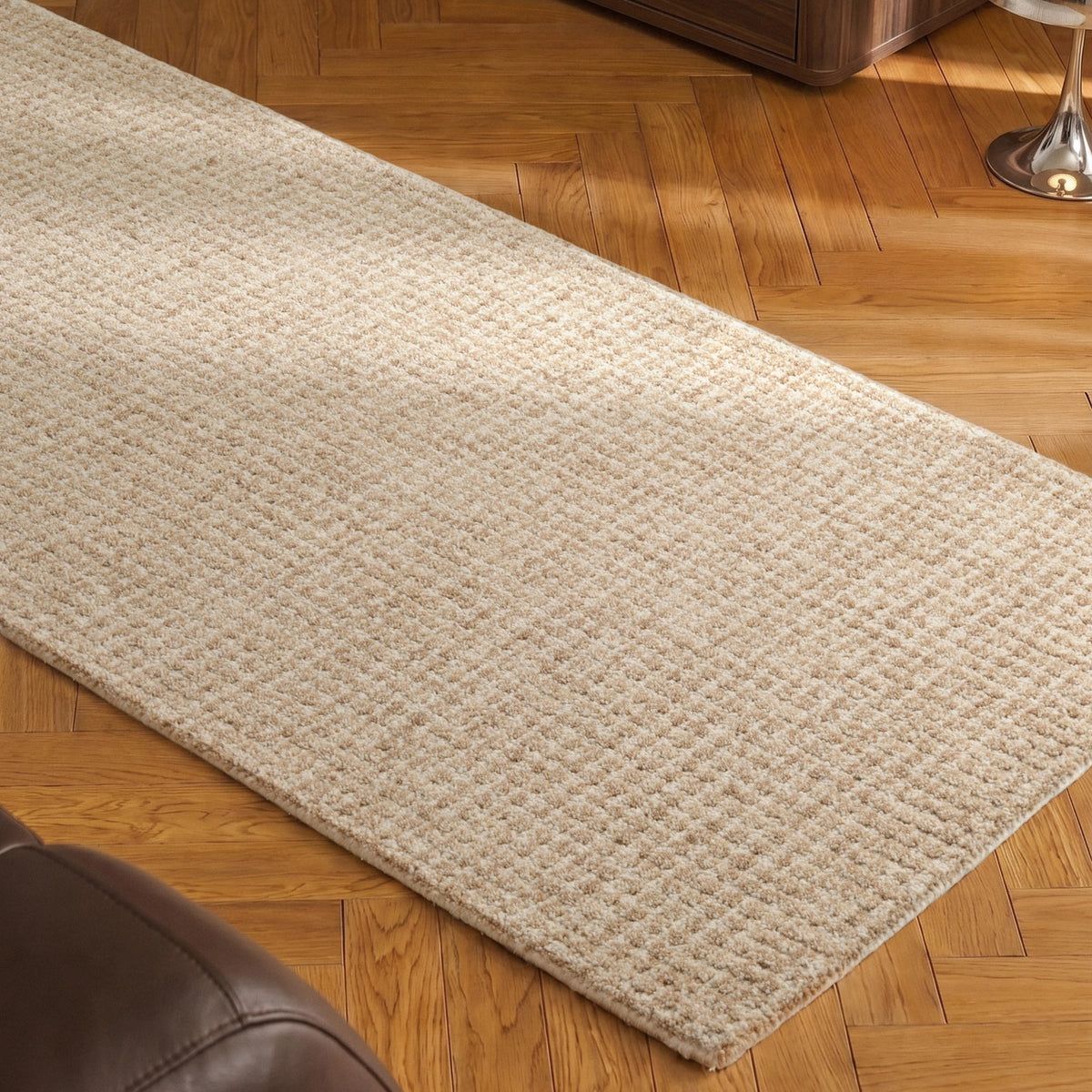 Tapis en Laine Adèle Crème Lin