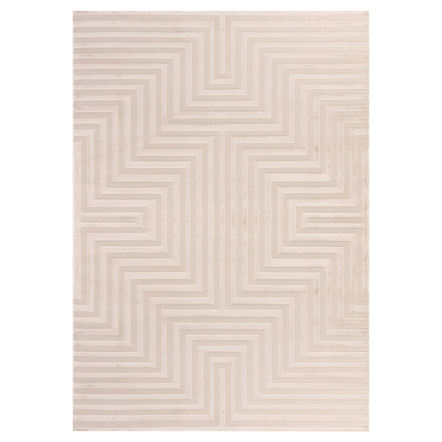 Tapis Ultra Dense Aspect Laine - Rifi Beige