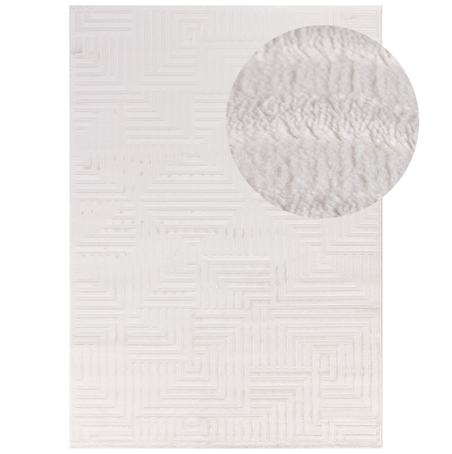 Tapis Ultra Dense Aspect Laine - Aswan Crème – STUDIO DECO