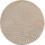 Tapis rond à motifs relief Arcs Beige – STUDIO DECO