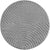 Tapis rond à motifs relief Arcs Gris – STUDIO DECO