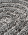Tapis à motifs en relief Arcs Gris – STUDIO DECO