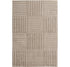 Tapis à motifs en relief Damier Beige – STUDIO DECO