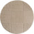 Tapis rond à motifs relief Damier Beige – STUDIO DECO