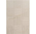 Tapis à motifs en relief Damier Crème – STUDIO DECO