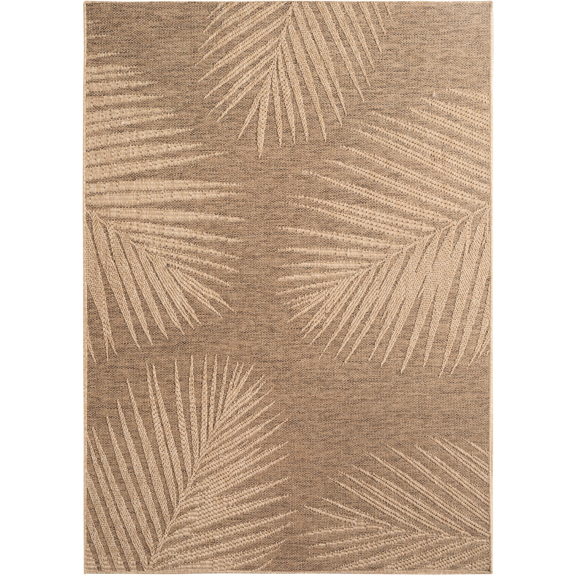 Tapis Aspect jute à motifs palmier – STUDIO DECO