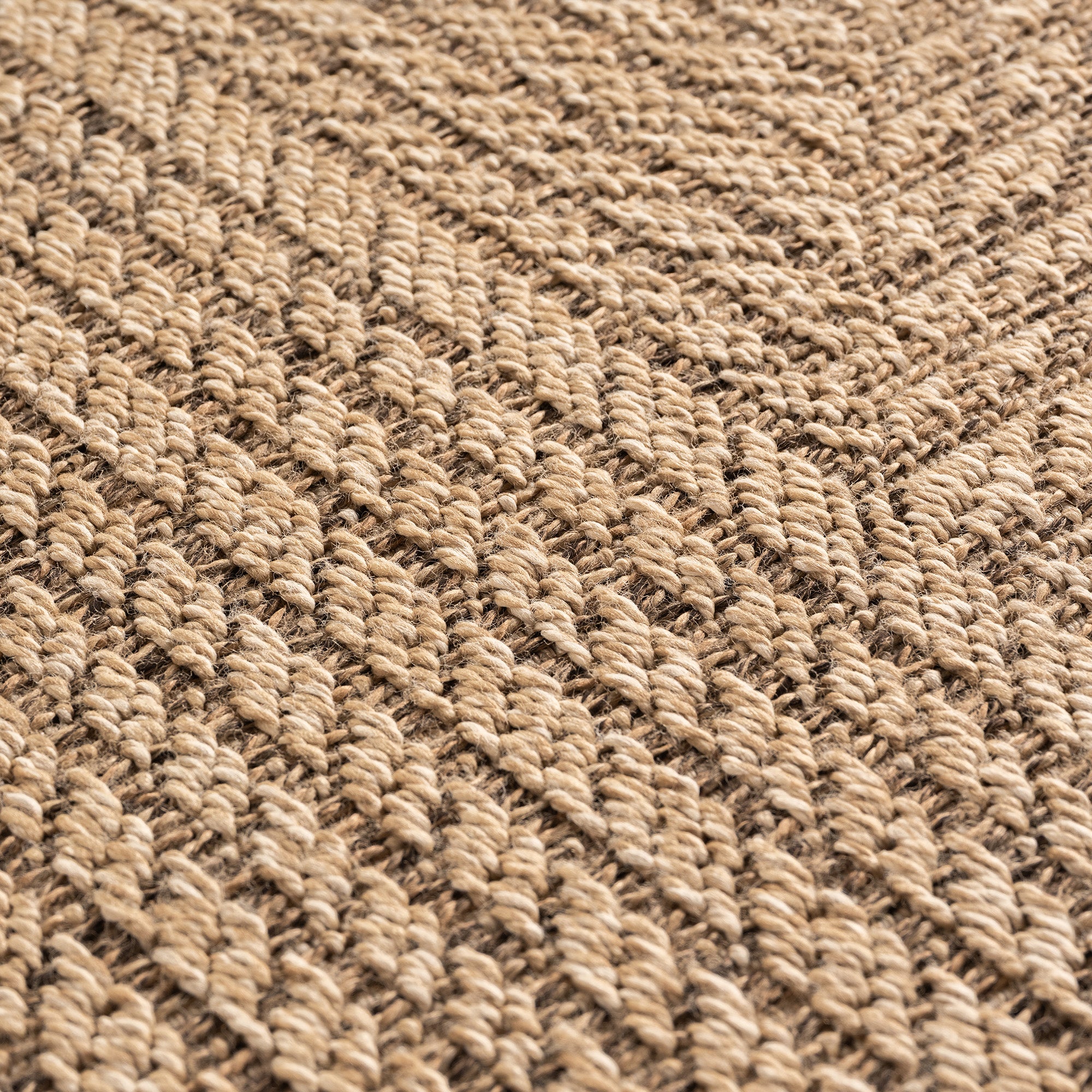 Tapis Aspect jute à motifs géométrique – STUDIO DECO