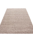 Tapis Shaggy Uni à poils longs - Beige – STUDIO DECO