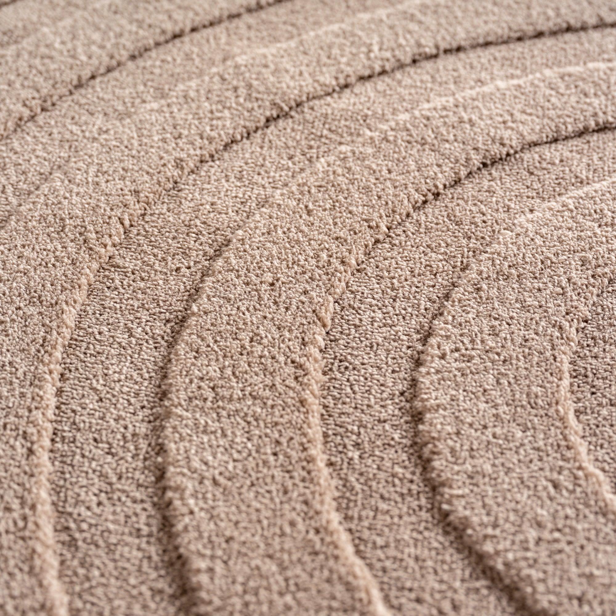 Tapis BARI doux à relief Beige – STUDIO DECO