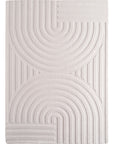 Tapis BARI doux à relief Crème – STUDIO DECO