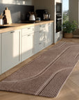 Tapis SENA doux à relief Beige – STUDIO DECO