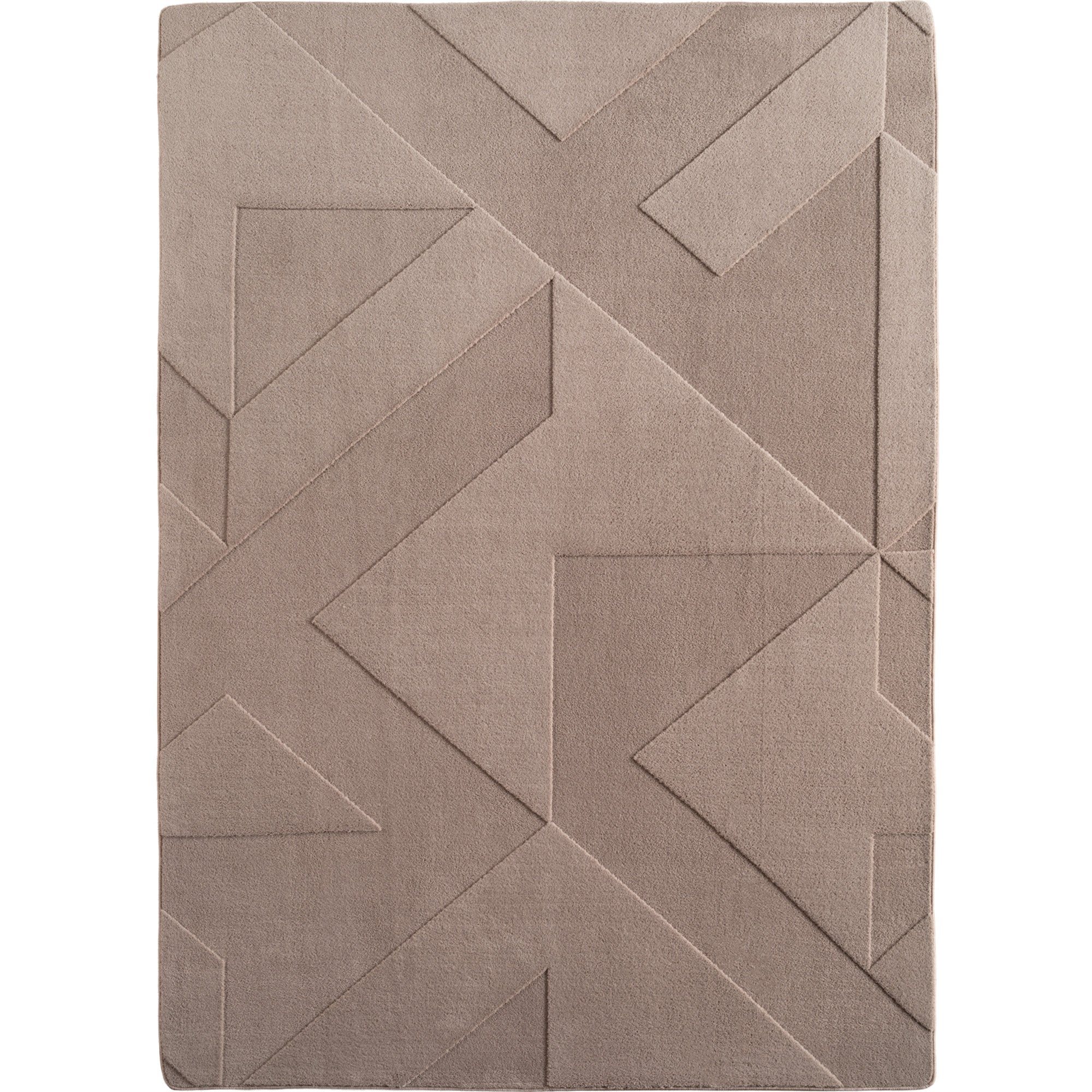 Tapis ASTI doux à relief Beige – STUDIO DECO