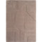 Tapis CÔME doux à relief Beige – STUDIO DECO