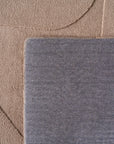 Tapis CÔME doux à relief Beige – STUDIO DECO