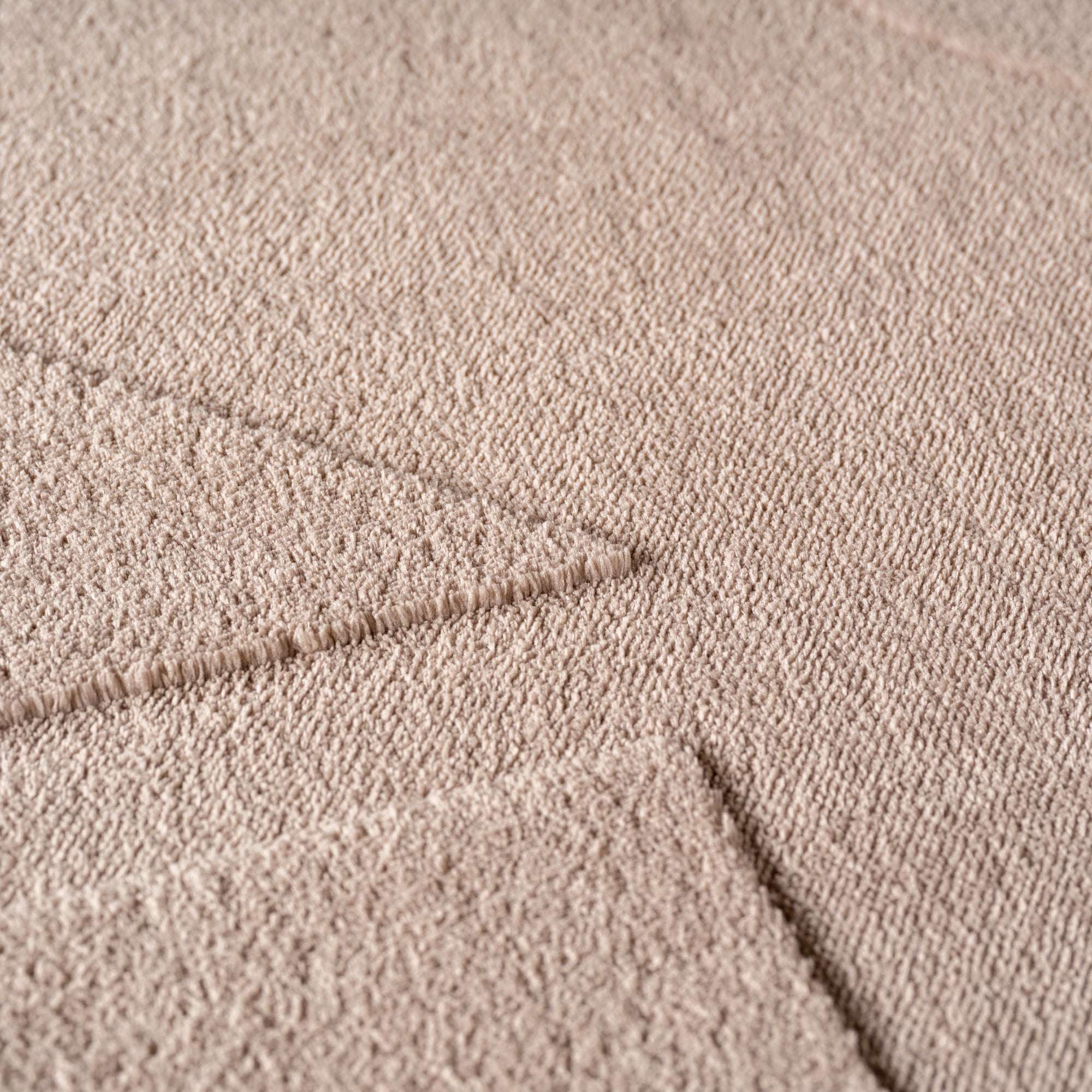 Tapis CÔME doux à relief Beige – STUDIO DECO