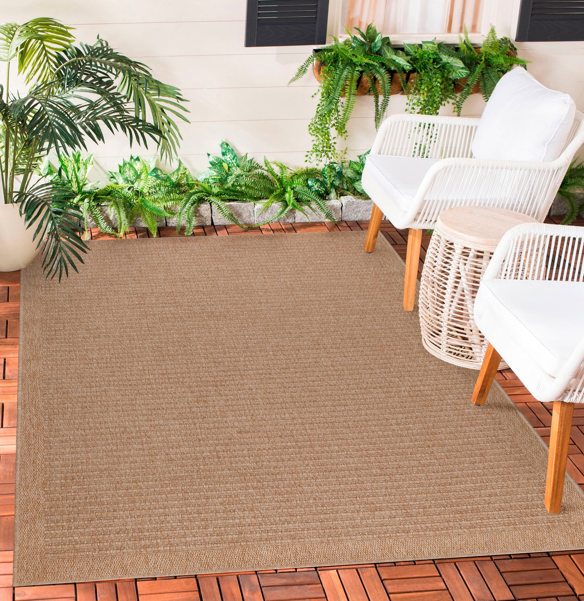 Tapis Naturel aspect jute Beige – STUDIO DECO