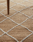 Tapis en Jute à motifs en Relief – STUDIO DECO