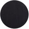 Tapis Rond lavable à poils doux - Noir – STUDIO DECO