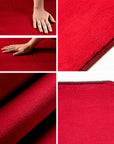 Tapis Lavable à poils doux - Rouge – STUDIO DECO